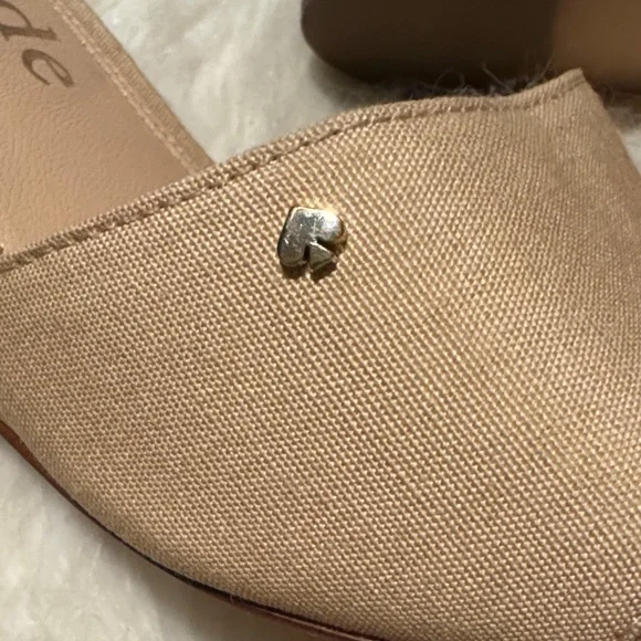 NEW Kate Spade New York Warm Stone Meena Wedge Slide Sandals 8.5 - Picture 4 of 4